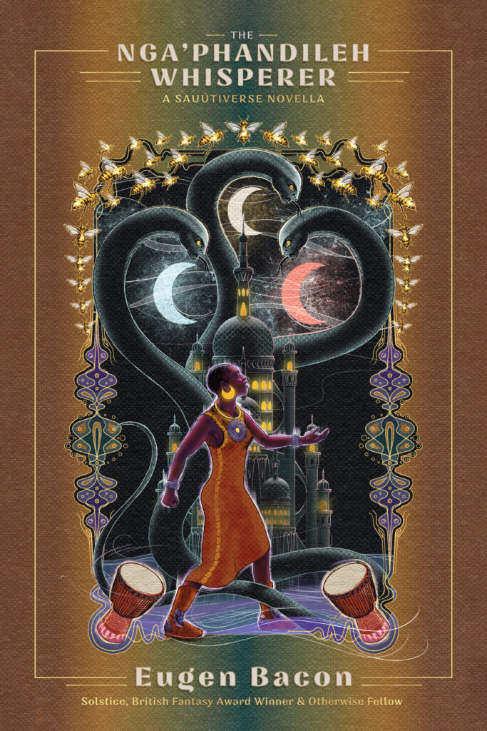 Book cover for The Nga’phandileh Whisperer by Eugen Bacon