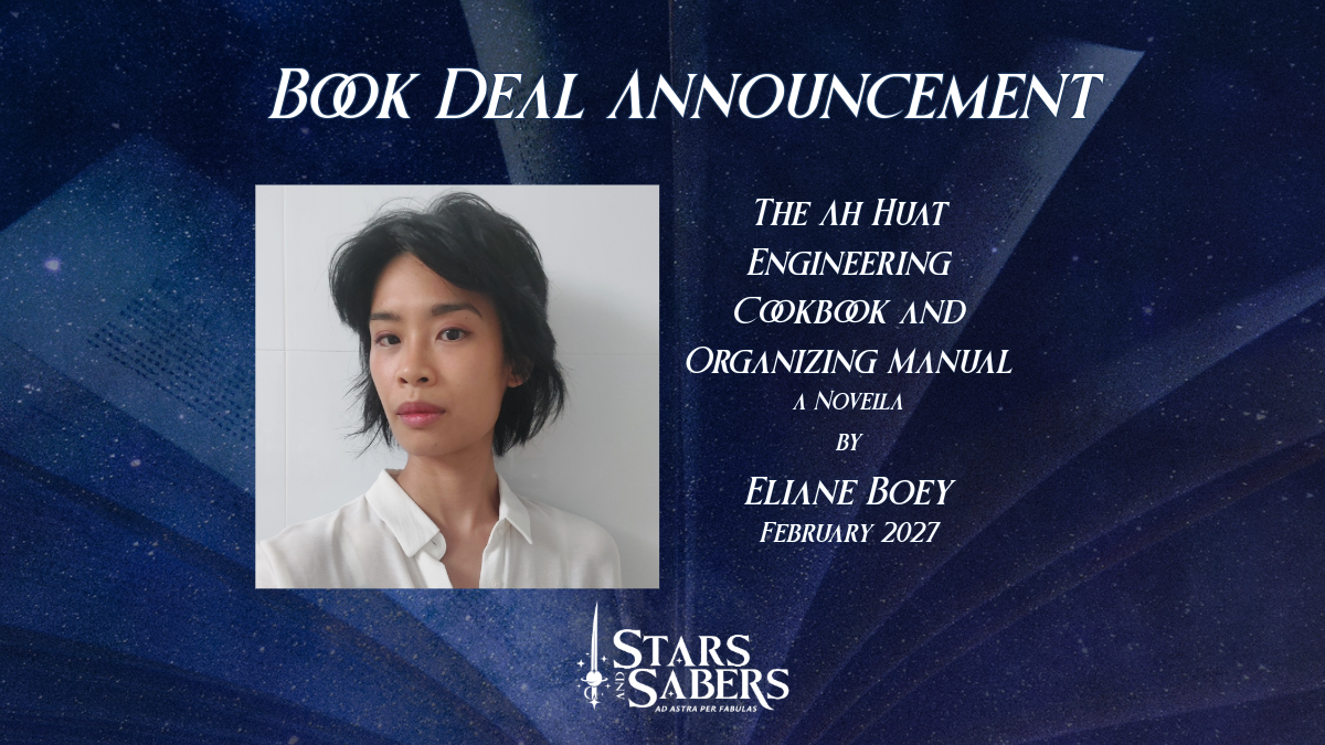 Book Deal Announcement The Ah Huat Engineering Cookbook and Organizing Manual a Novella by Eliane Boey February 2027