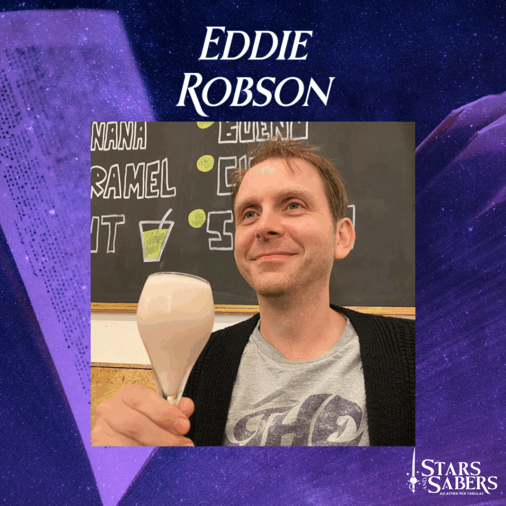 Author Eddie Robson