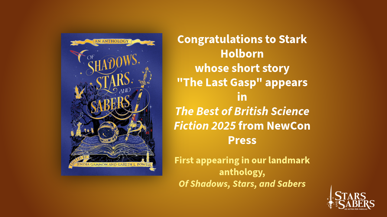 Stark Holborn’s Story Featured in Best of British Science Fiction