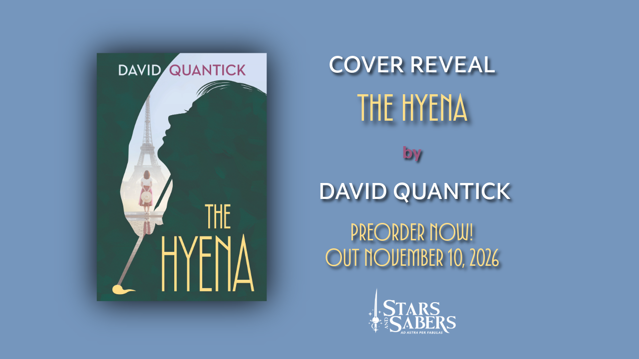 Cover Reveal for The Hyena by David Quantick