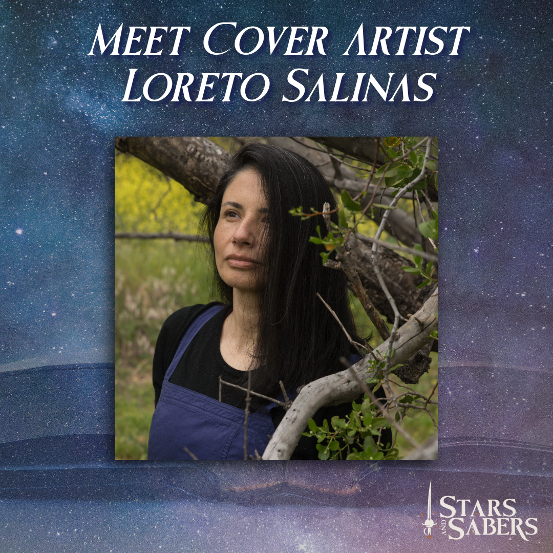 Artist Loreto Salinas, photo by Ricardo Portugueis