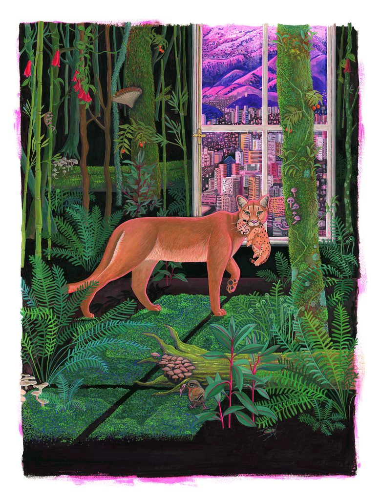 Wild Santiago Poster by Loreto Salinas